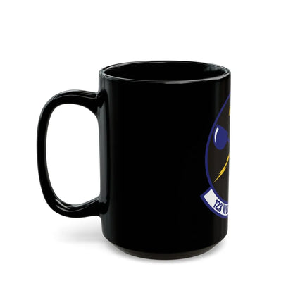 123d Weather Flight (U.S. Air Force) Black Coffee Mug-Go Mug Yourself