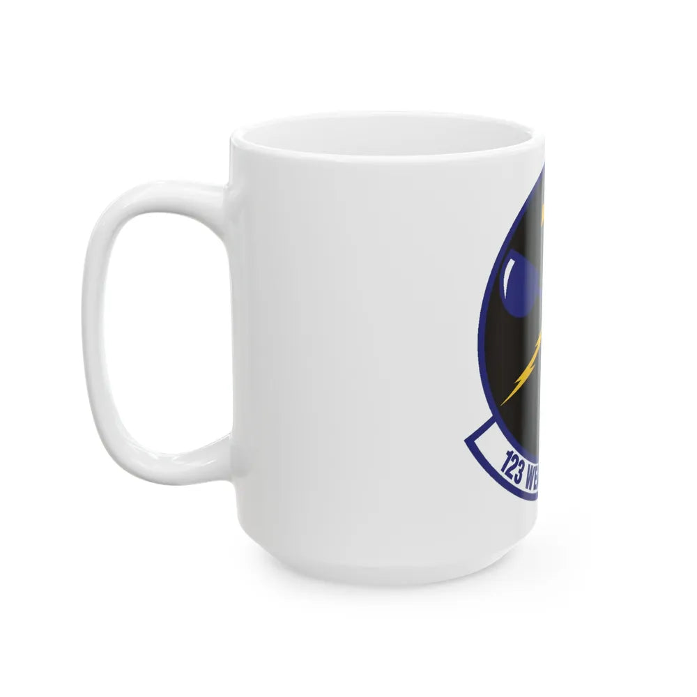 123d Weather Flight (U.S. Air Force) White Coffee Mug-Go Mug Yourself