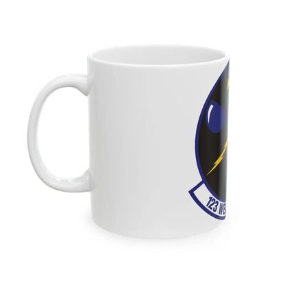 123d Weather Flight (U.S. Air Force) White Coffee Mug-Go Mug Yourself