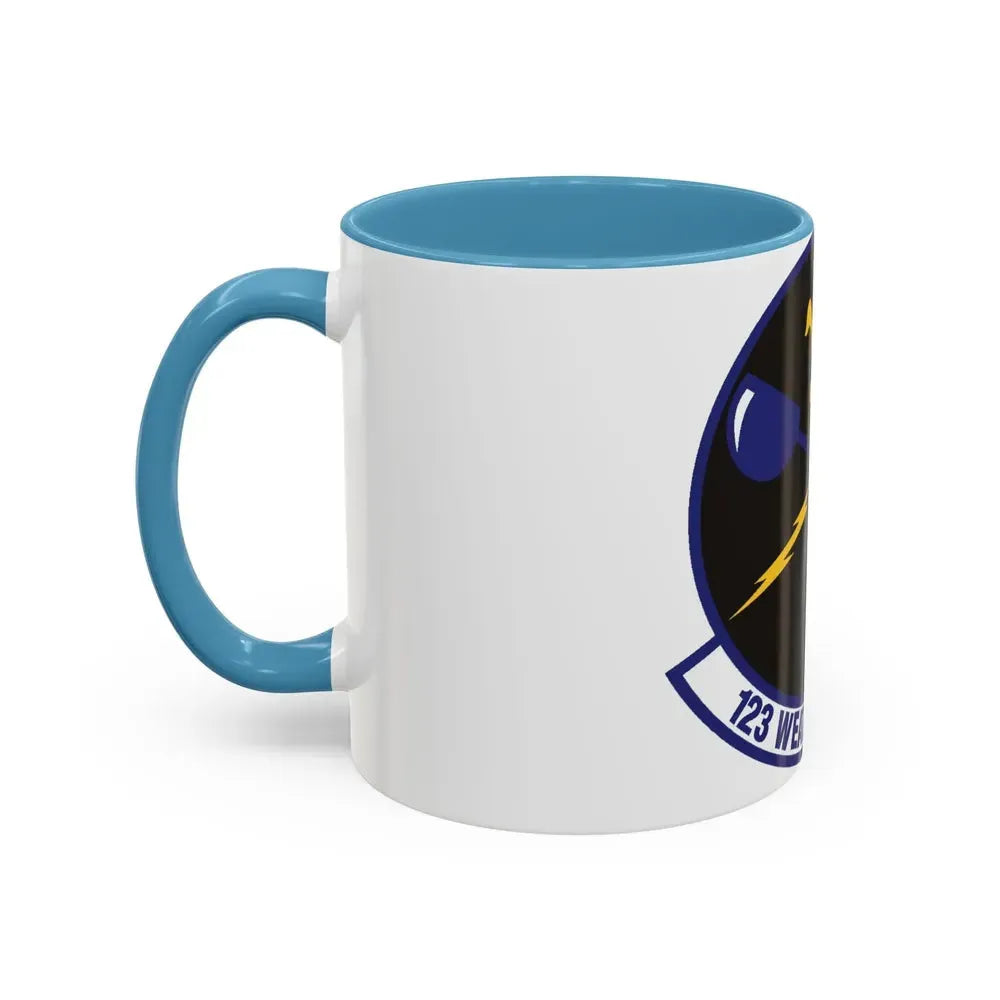 123d Weather Flight (U.S. Air Force) Accent Coffee Mug - Go Mug Yourself