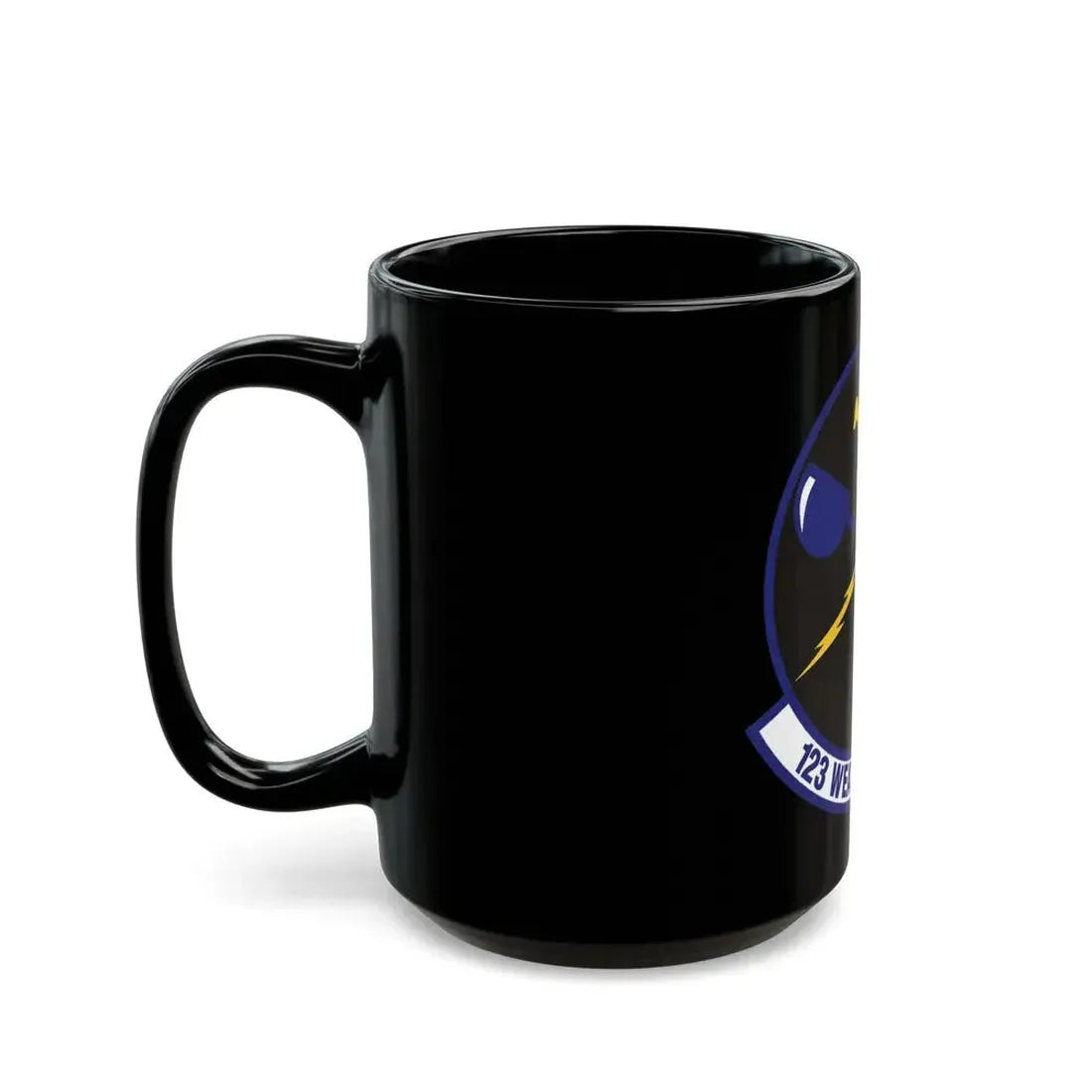 123d Weather Flight (U.S. Air Force) Black Coffee Mug - Go Mug Yourself