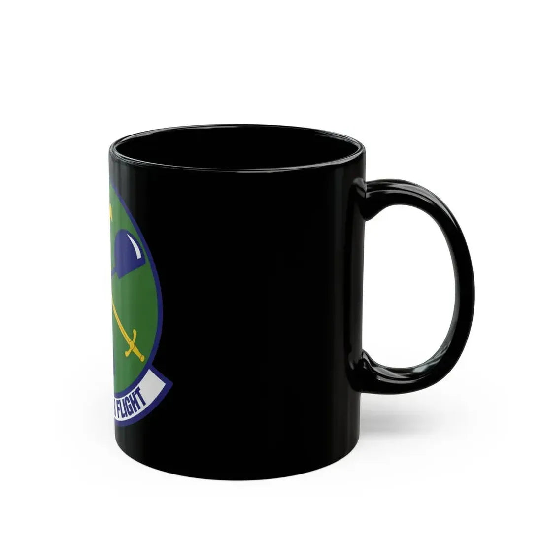 123d Weather Flight (U.S. Air Force) Black Coffee Mug - Go Mug Yourself