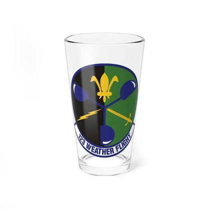 123d Weather Flight (U.S. Air Force) Pint Glass 16oz 16oz - Go Mug Yourself