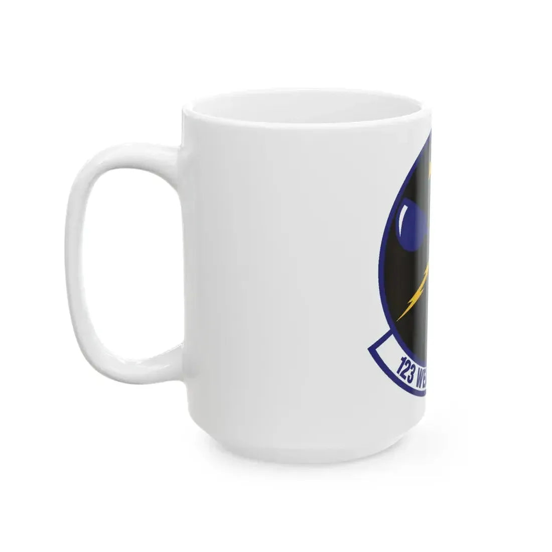 123d Weather Flight (U.S. Air Force) White Coffee Mug - Go Mug Yourself