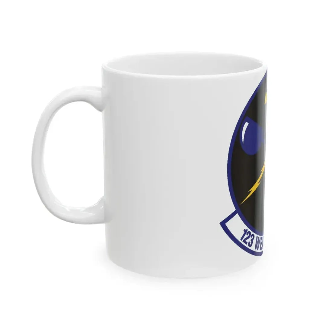 123d Weather Flight (U.S. Air Force) White Coffee Mug - Go Mug Yourself