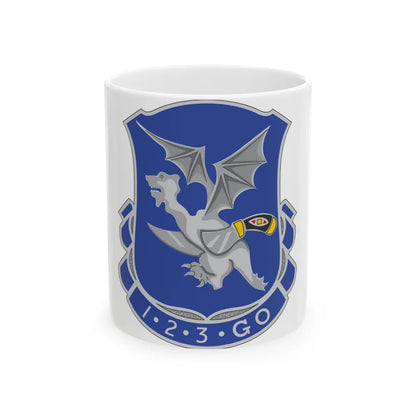 123rd Infantry Regiment (U.S. Army) White Coffee Mug-11oz-Go Mug Yourself