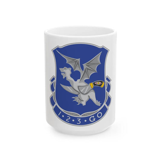 123rd Infantry Regiment (U.S. Army) White Coffee Mug-15oz-Go Mug Yourself