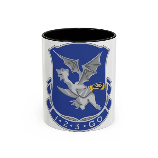 123rd Infantry Regiment (U.S. Army) Accent Coffee Mug 11oz Black - Go Mug Yourself