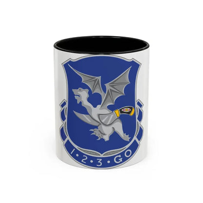 123rd Infantry Regiment (U.S. Army) Accent Coffee Mug 11oz Black - Go Mug Yourself