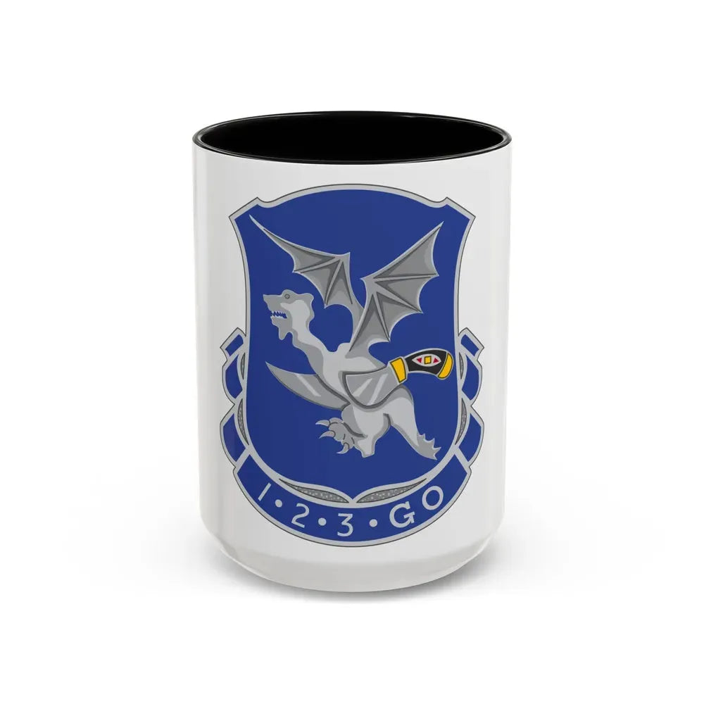 123rd Infantry Regiment (U.S. Army) Accent Coffee Mug 15oz Black - Go Mug Yourself