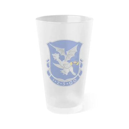 123rd Infantry Regiment (U.S. Army) Frosted Pint Glass 16oz Default Title - Go Mug Yourself