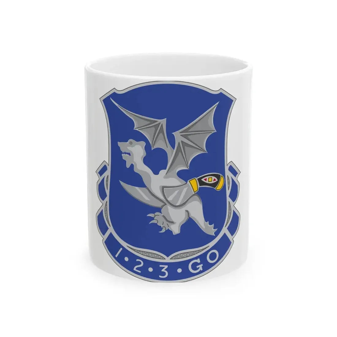 123rd Infantry Regiment (U.S. Army) White Coffee Mug 11oz - Go Mug Yourself