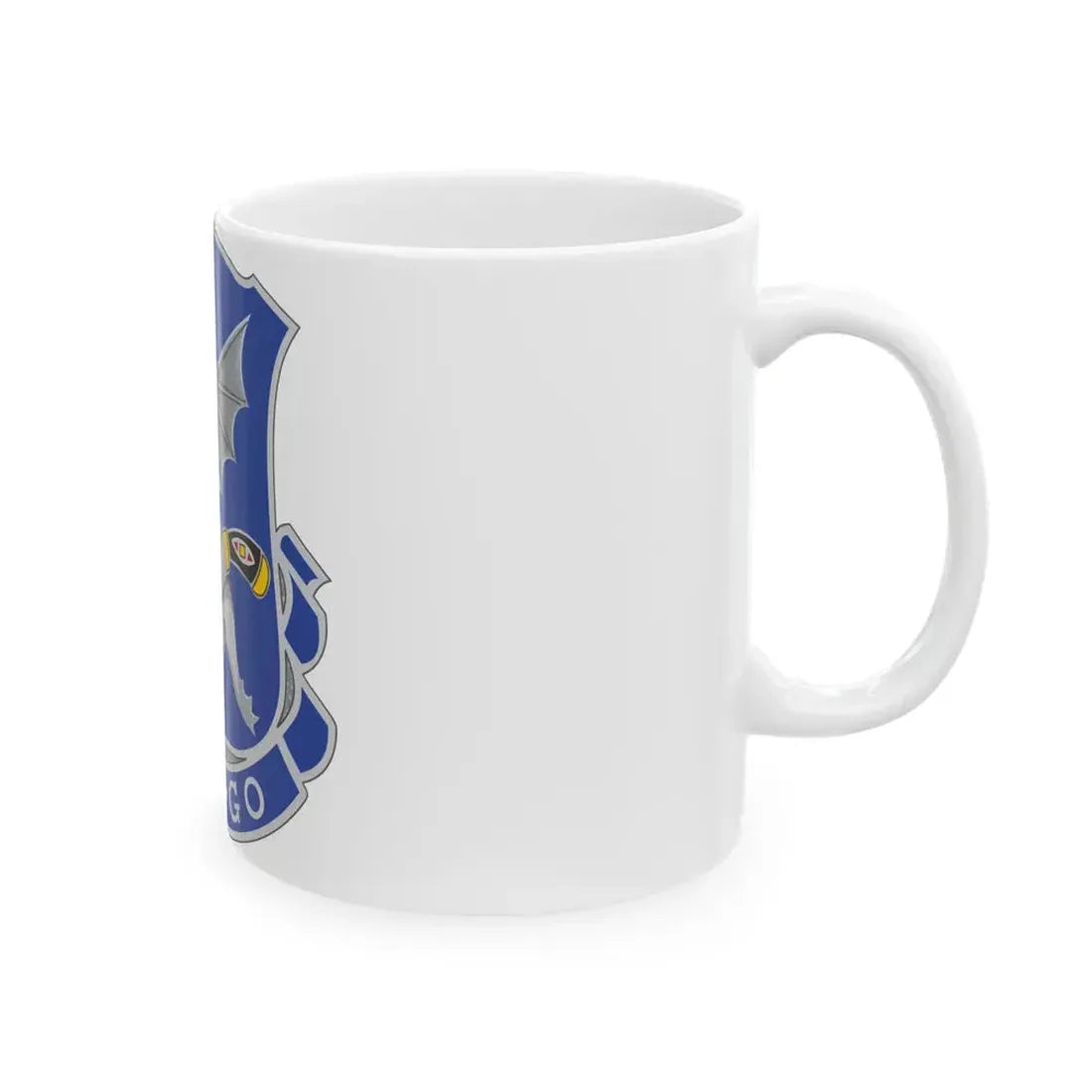 123rd Infantry Regiment (U.S. Army) White Coffee Mug - Go Mug Yourself
