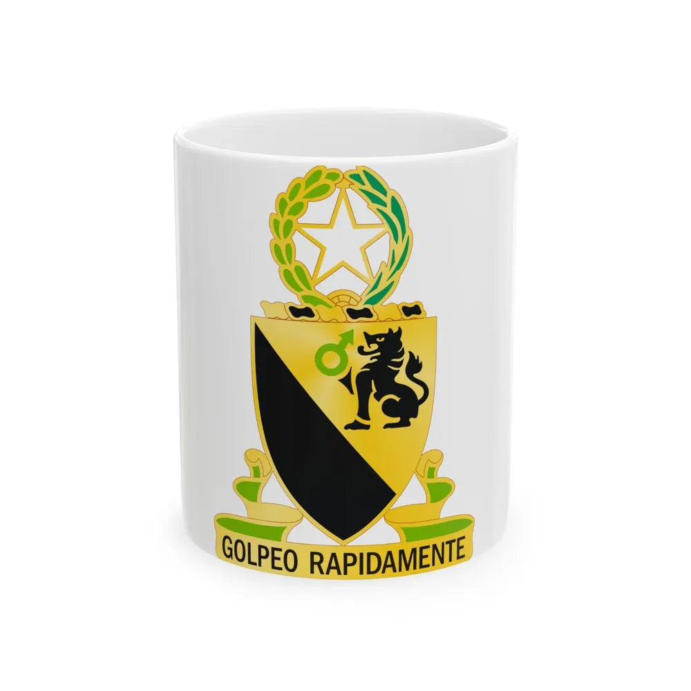 124 Cavalry Regiment (U.S. Army) White Coffee Mug-11oz-Go Mug Yourself