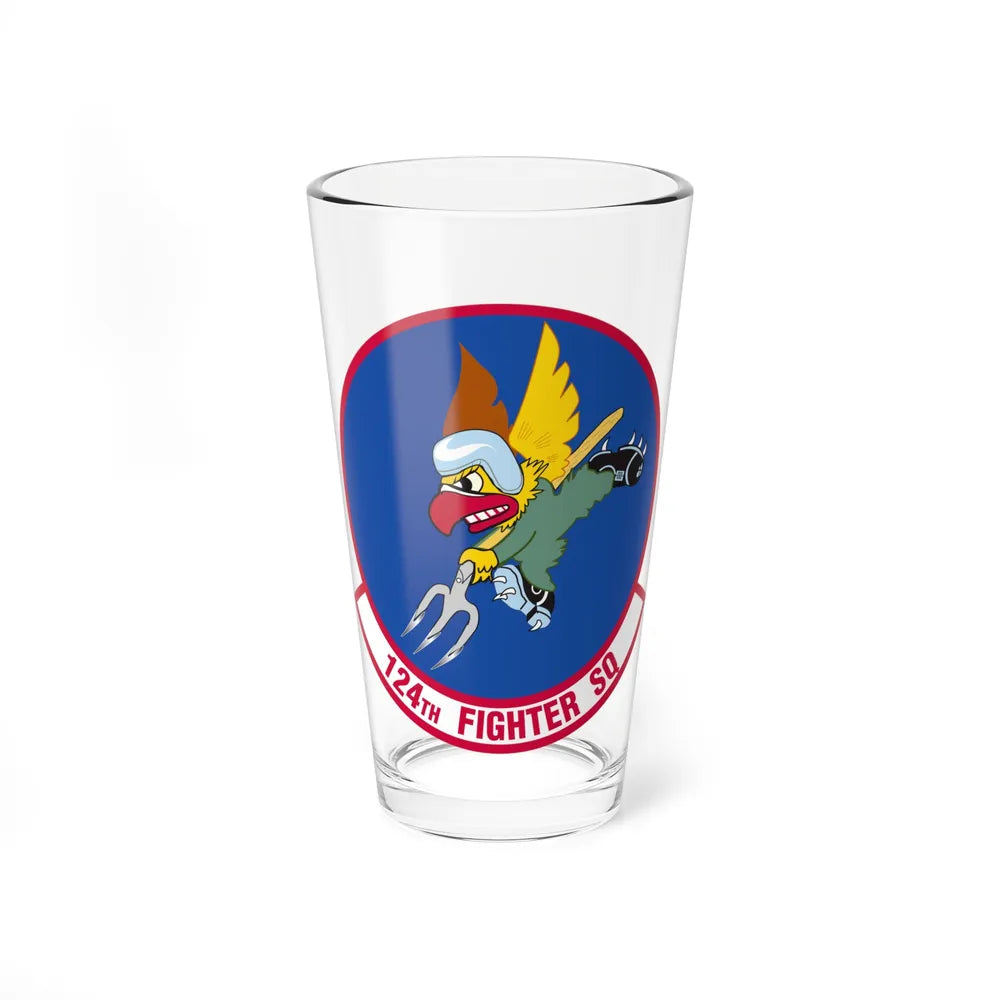 124 Fighter Squadron (U.S. Air Force) Pint Glass 16oz-16oz-Go Mug Yourself