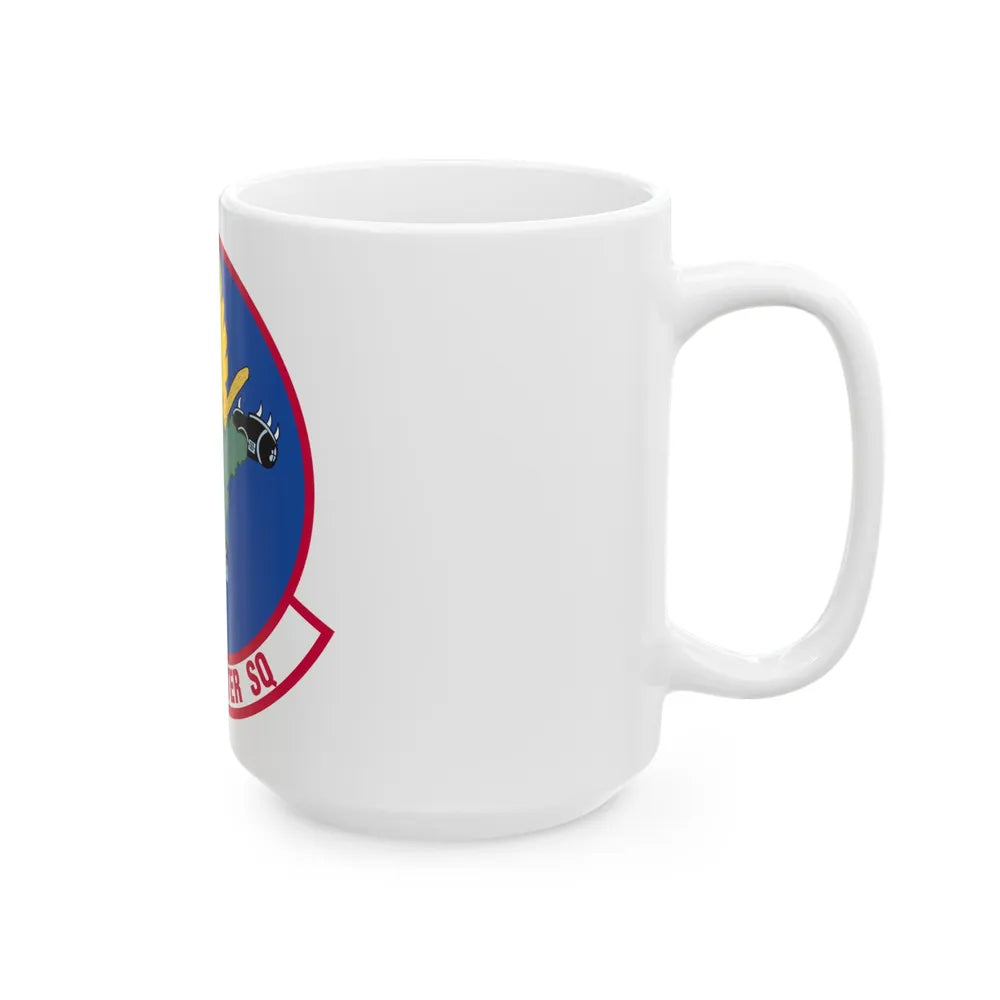 124 Fighter Squadron (U.S. Air Force) White Coffee Mug-Go Mug Yourself