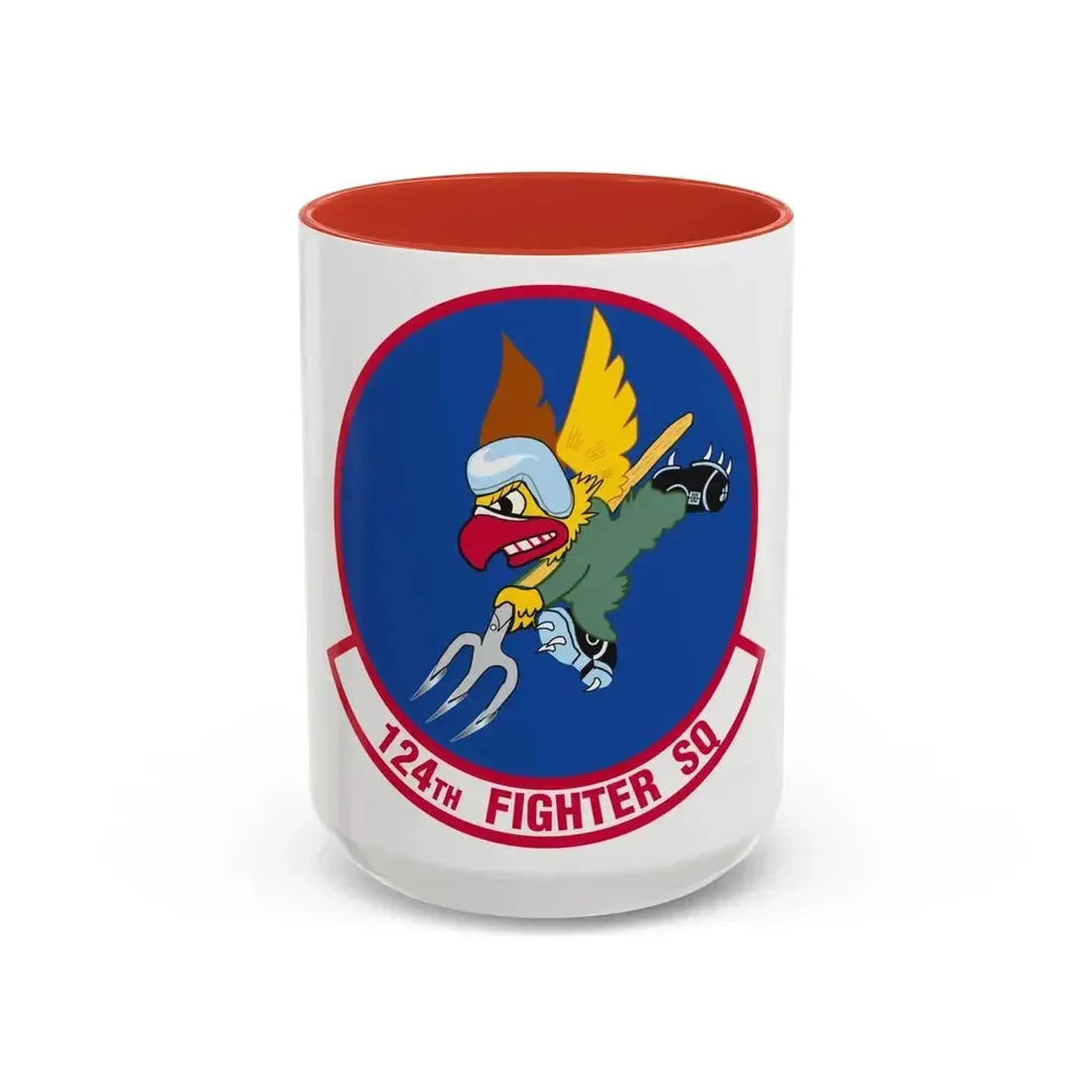 124 Fighter Squadron (U.S. Air Force) Accent Coffee Mug - Go Mug Yourself