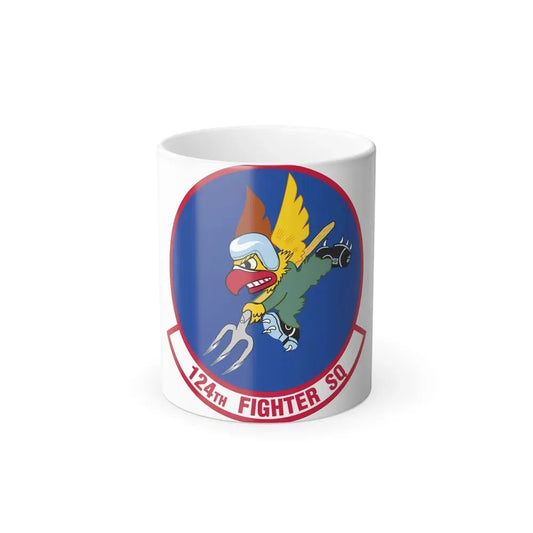 124 Fighter Squadron (U.S. Air Force) Color Changing Coffee Mug 11oz - Go Mug Yourself