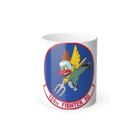 124 Fighter Squadron (U.S. Air Force) Color Changing Coffee Mug 11oz - Go Mug Yourself