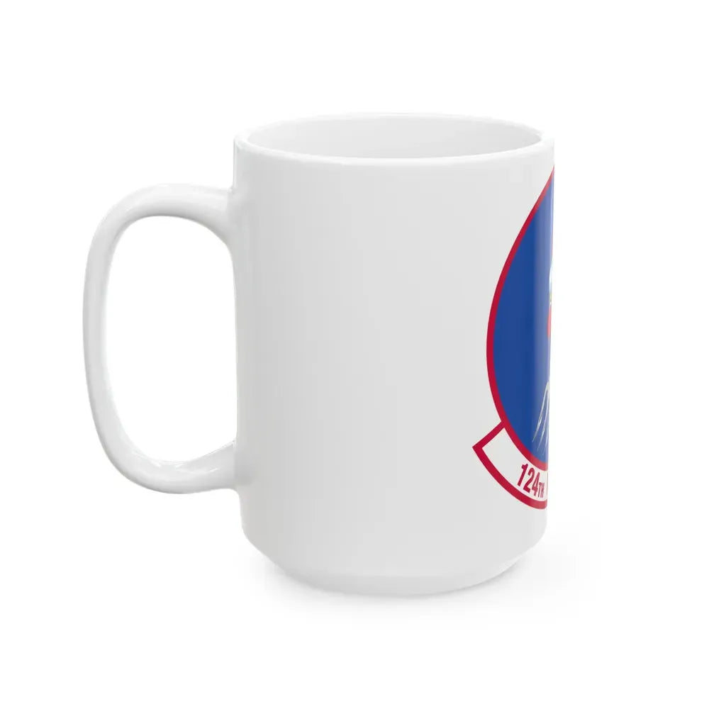 124 Fighter Squadron (U.S. Air Force) White Coffee Mug - Go Mug Yourself