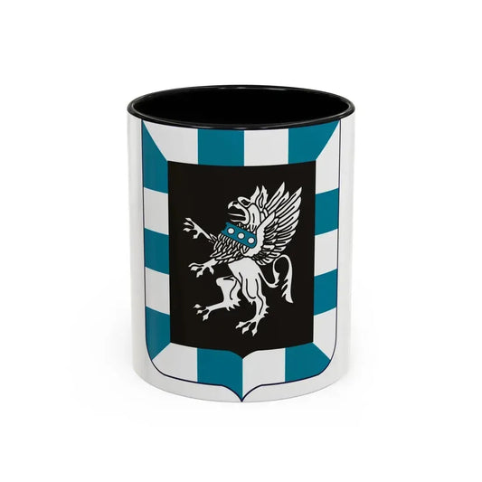 124 Military Intelligence Battalion 2 (U.S. Army) Accent Coffee Mug 11oz Black - Go Mug Yourself