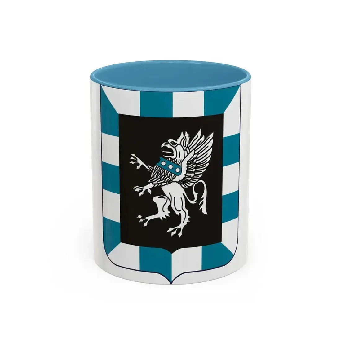 124 Military Intelligence Battalion 2 (U.S. Army) Accent Coffee Mug 11oz Light Blue - Go Mug Yourself