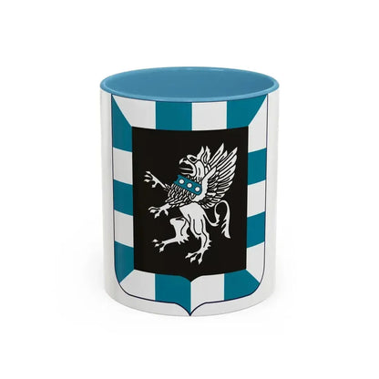 124 Military Intelligence Battalion 2 (U.S. Army) Accent Coffee Mug 11oz Light Blue - Go Mug Yourself