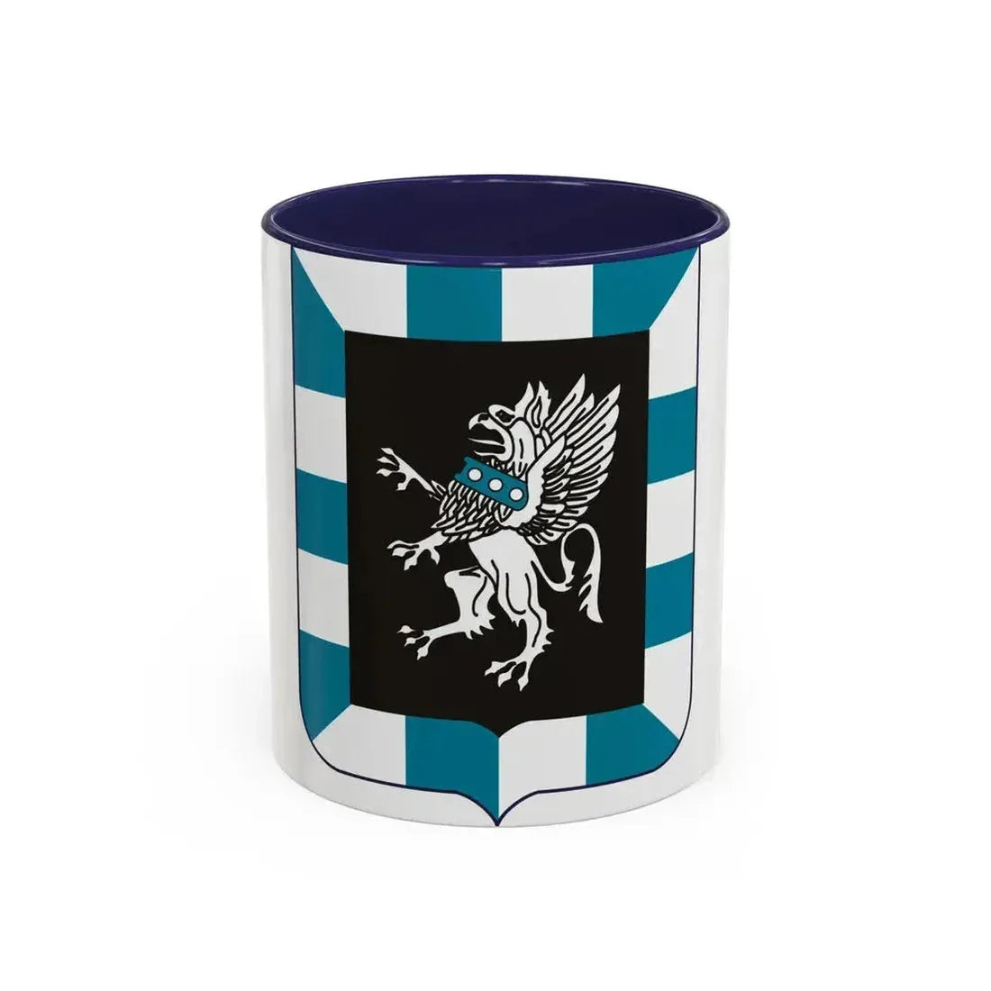 124 Military Intelligence Battalion 2 (U.S. Army) Accent Coffee Mug 11oz Navy - Go Mug Yourself