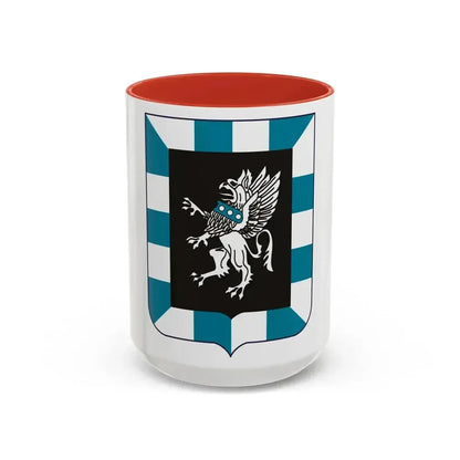 124 Military Intelligence Battalion 2 (U.S. Army) Accent Coffee Mug 15oz Red - Go Mug Yourself