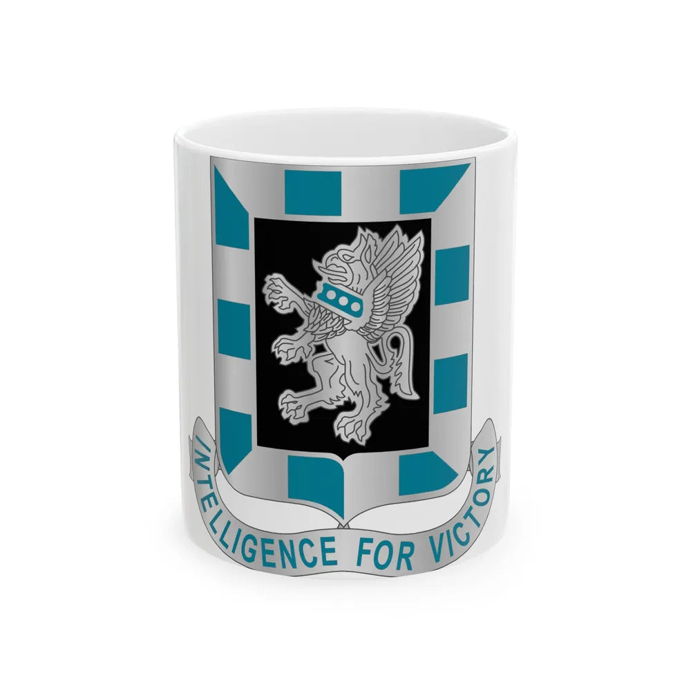 124 Military Intelligence Battalion (U.S. Army) White Coffee Mug-11oz-Go Mug Yourself