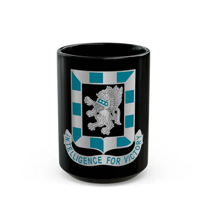 124 Military Intelligence Battalion (U.S. Army) Black Coffee Mug - Go Mug Yourself