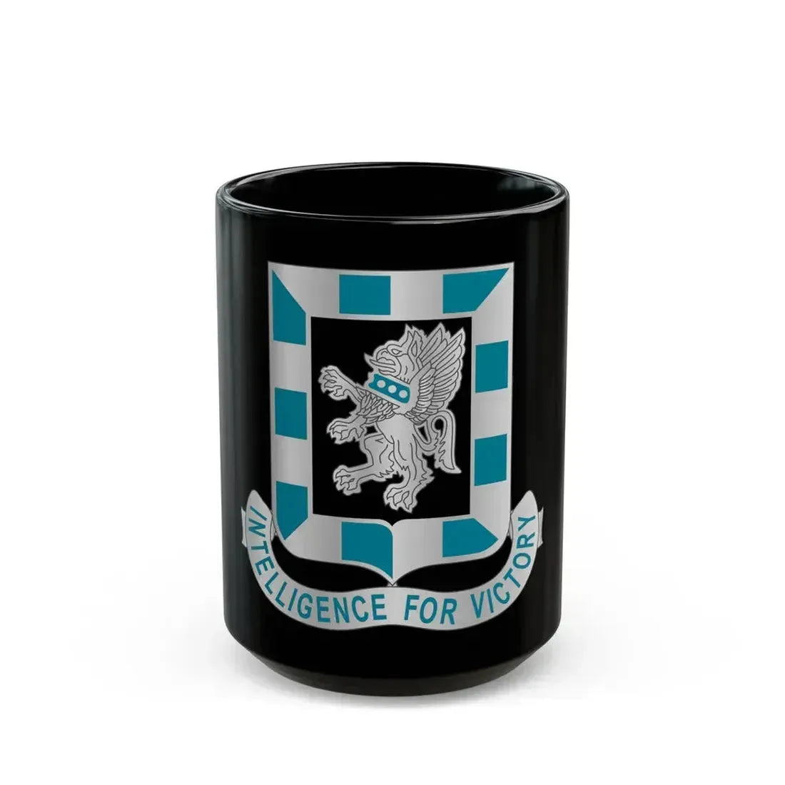 124 Military Intelligence Battalion (U.S. Army) Black Coffee Mug - Go Mug Yourself