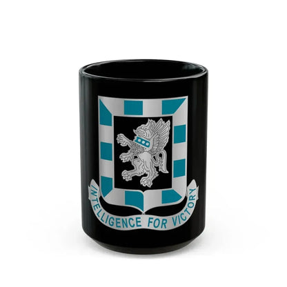 124 Military Intelligence Battalion (U.S. Army) Black Coffee Mug - Go Mug Yourself