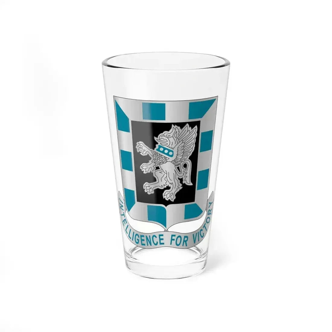 124 Military Intelligence Battalion (U.S. Army) Pint Glass 16oz 16oz - Go Mug Yourself