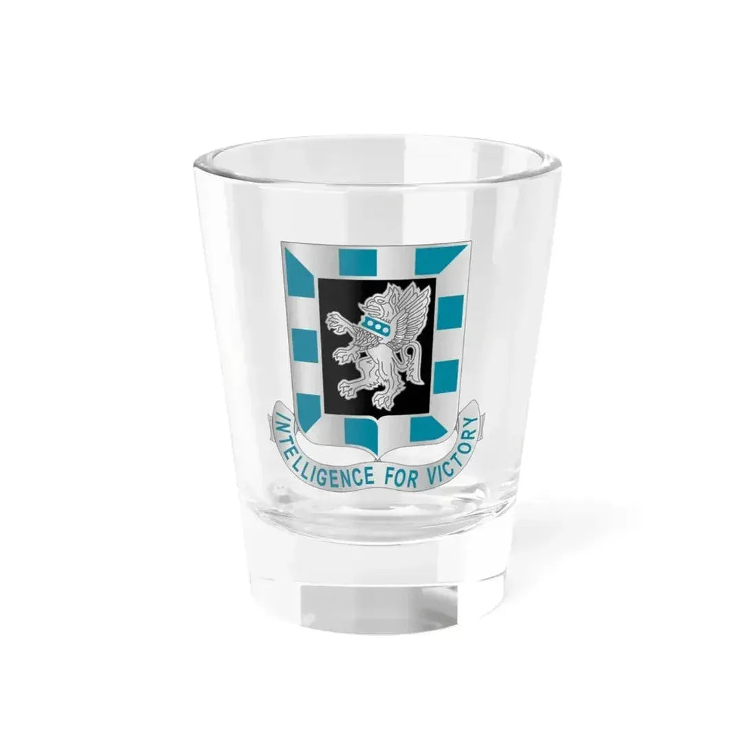 124 Military Intelligence Battalion (U.S. Army) Shot Glass 1.5oz 1.5oz - Go Mug Yourself
