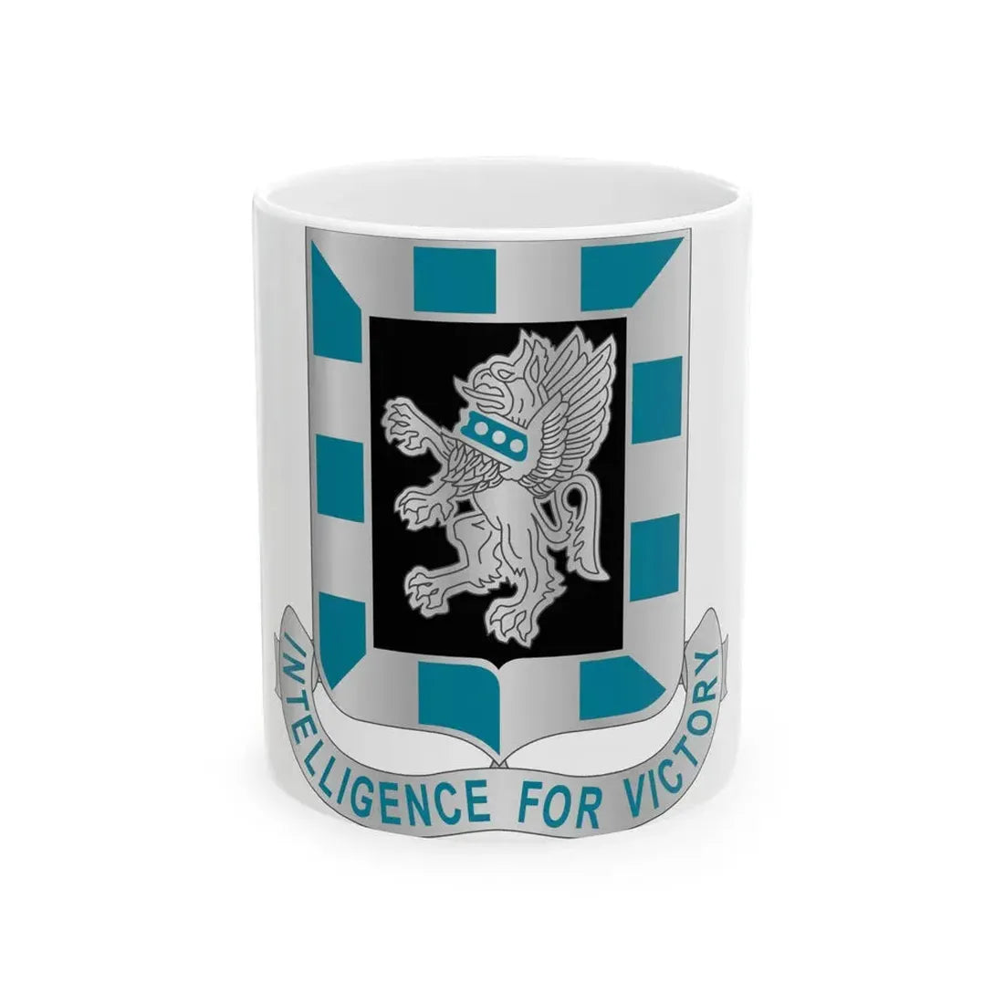 124 Military Intelligence Battalion (U.S. Army) White Coffee Mug 11oz - Go Mug Yourself