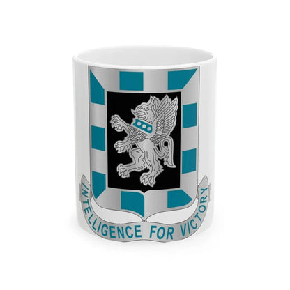 124 Military Intelligence Battalion (U.S. Army) White Coffee Mug 11oz - Go Mug Yourself