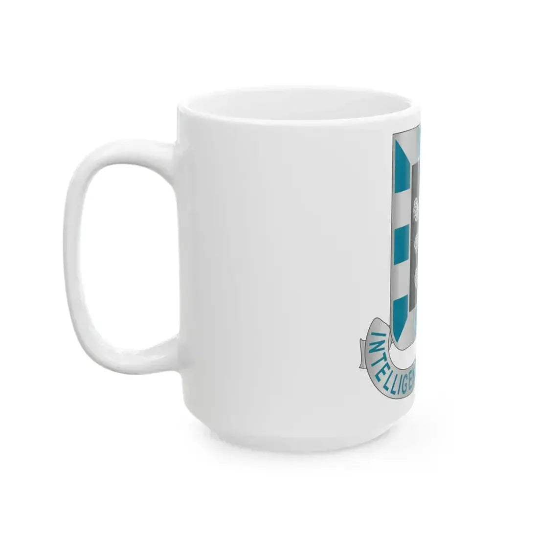 124 Military Intelligence Battalion (U.S. Army) White Coffee Mug - Go Mug Yourself