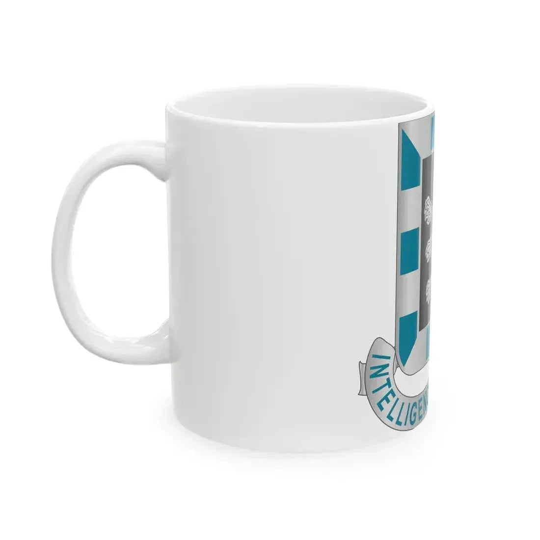 124 Military Intelligence Battalion (U.S. Army) White Coffee Mug - Go Mug Yourself