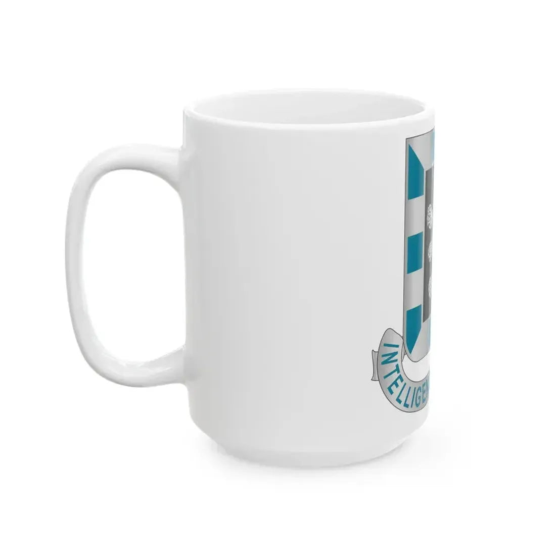 124 Military Intelligence Battalion (U.S. Army) White Coffee Mug - Go Mug Yourself