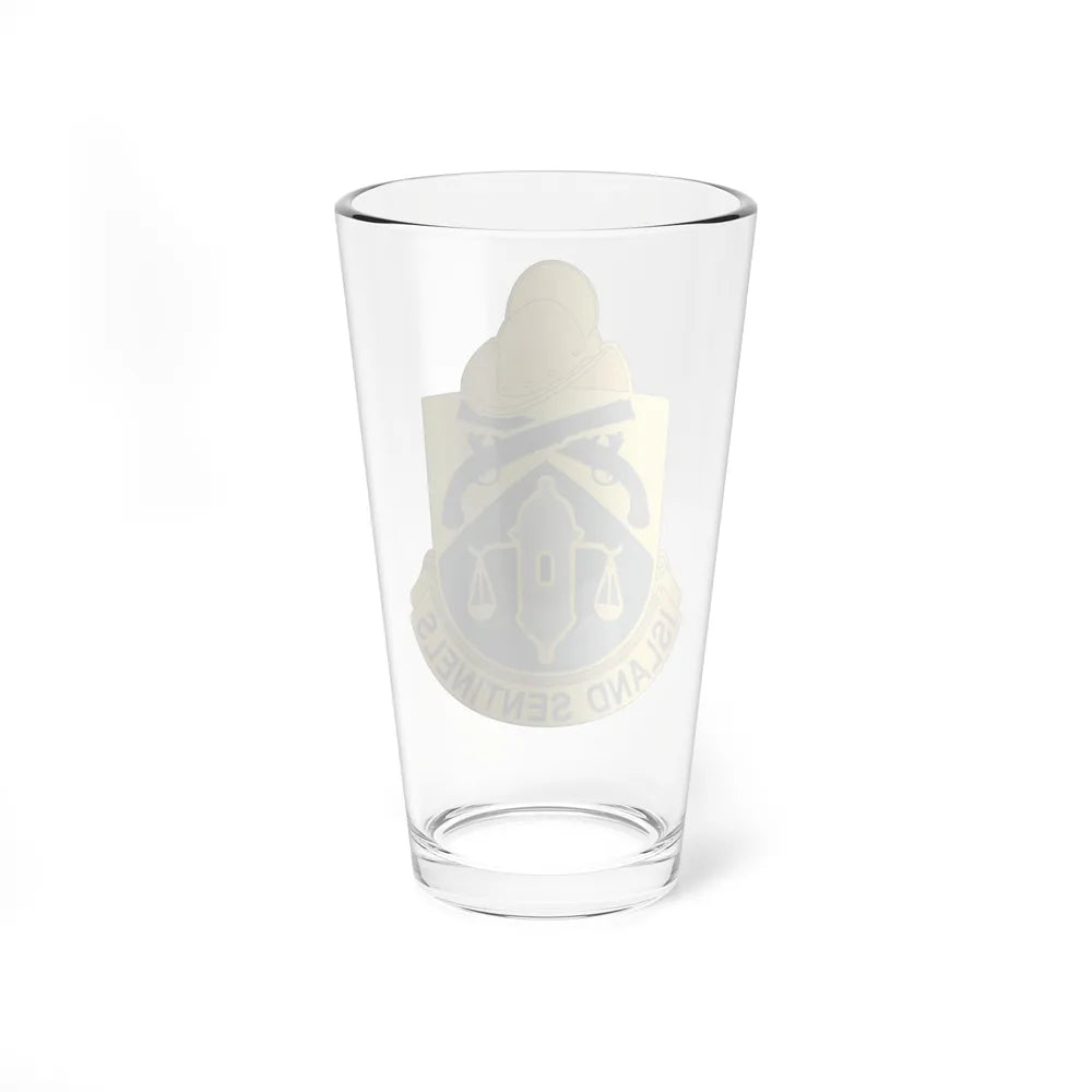 124 Military Police Battalion (U.S. Army) Pint Glass 16oz-Go Mug Yourself