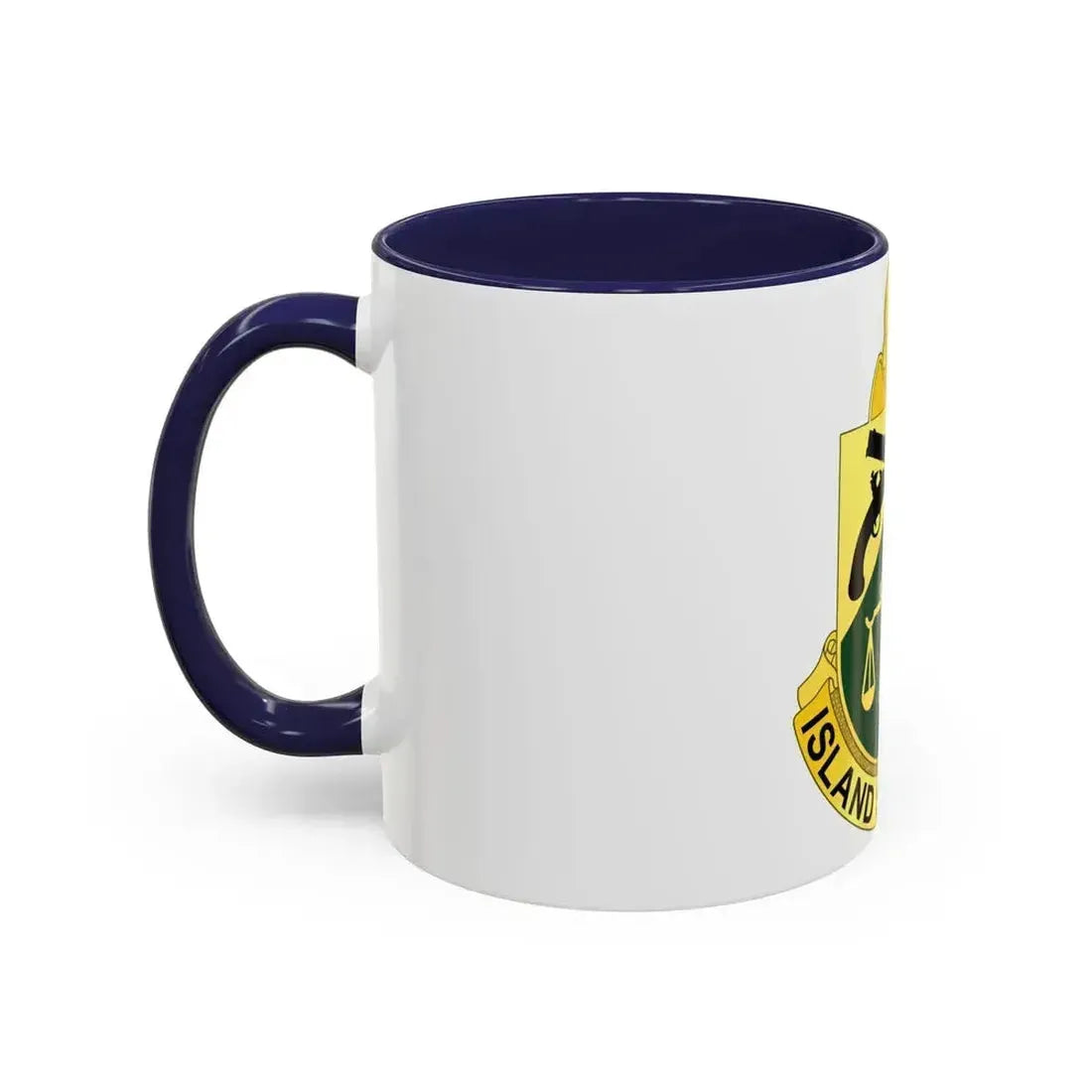 124 Military Police Battalion (U.S. Army) Accent Coffee Mug - Go Mug Yourself