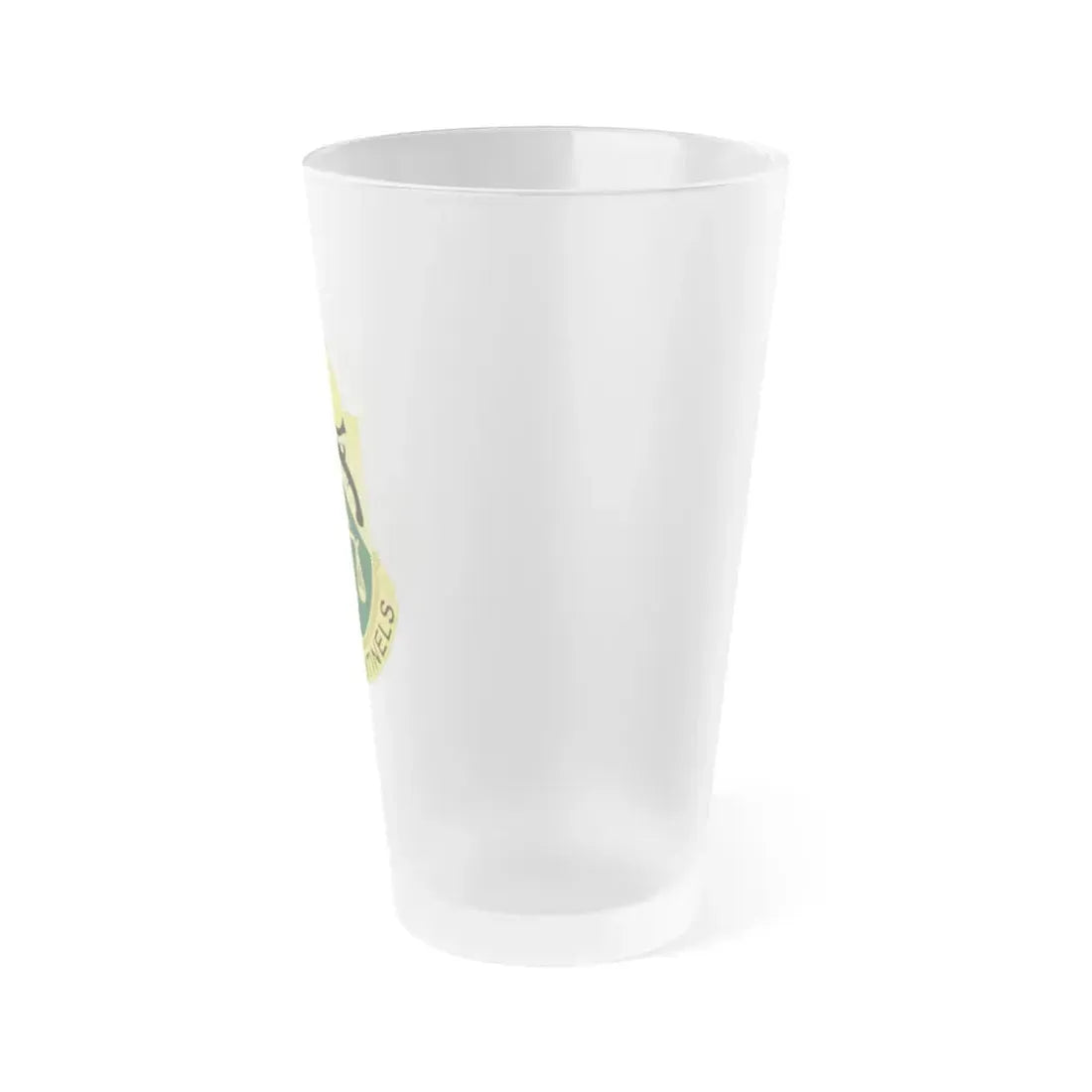 124 Military Police Battalion (U.S. Army) Frosted Pint Glass 16oz - Go Mug Yourself