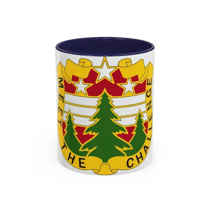 124 Regional Support Command 2 (U.S. Army) Accent Coffee Mug 11oz Navy - Go Mug Yourself