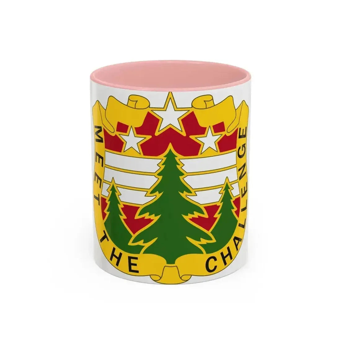 124 Regional Support Command 2 (U.S. Army) Accent Coffee Mug 11oz Pink - Go Mug Yourself