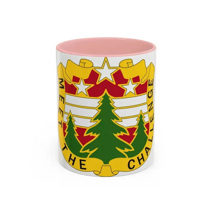 124 Regional Support Command 2 (U.S. Army) Accent Coffee Mug 11oz Pink - Go Mug Yourself