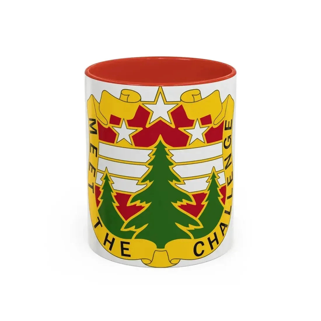 124 Regional Support Command 2 (U.S. Army) Accent Coffee Mug 11oz Red - Go Mug Yourself