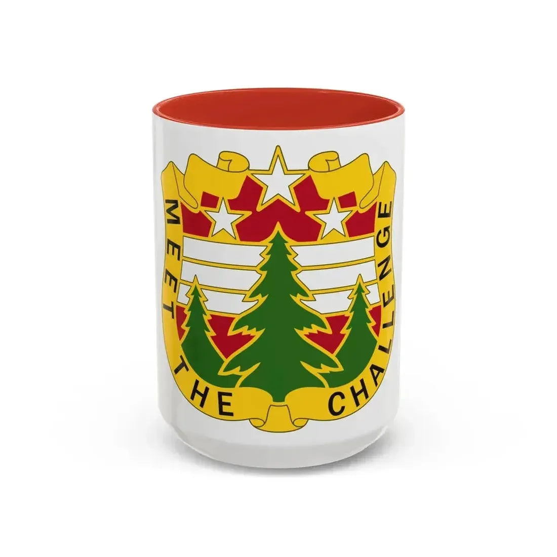 124 Regional Support Command 2 (U.S. Army) Accent Coffee Mug 15oz Red - Go Mug Yourself