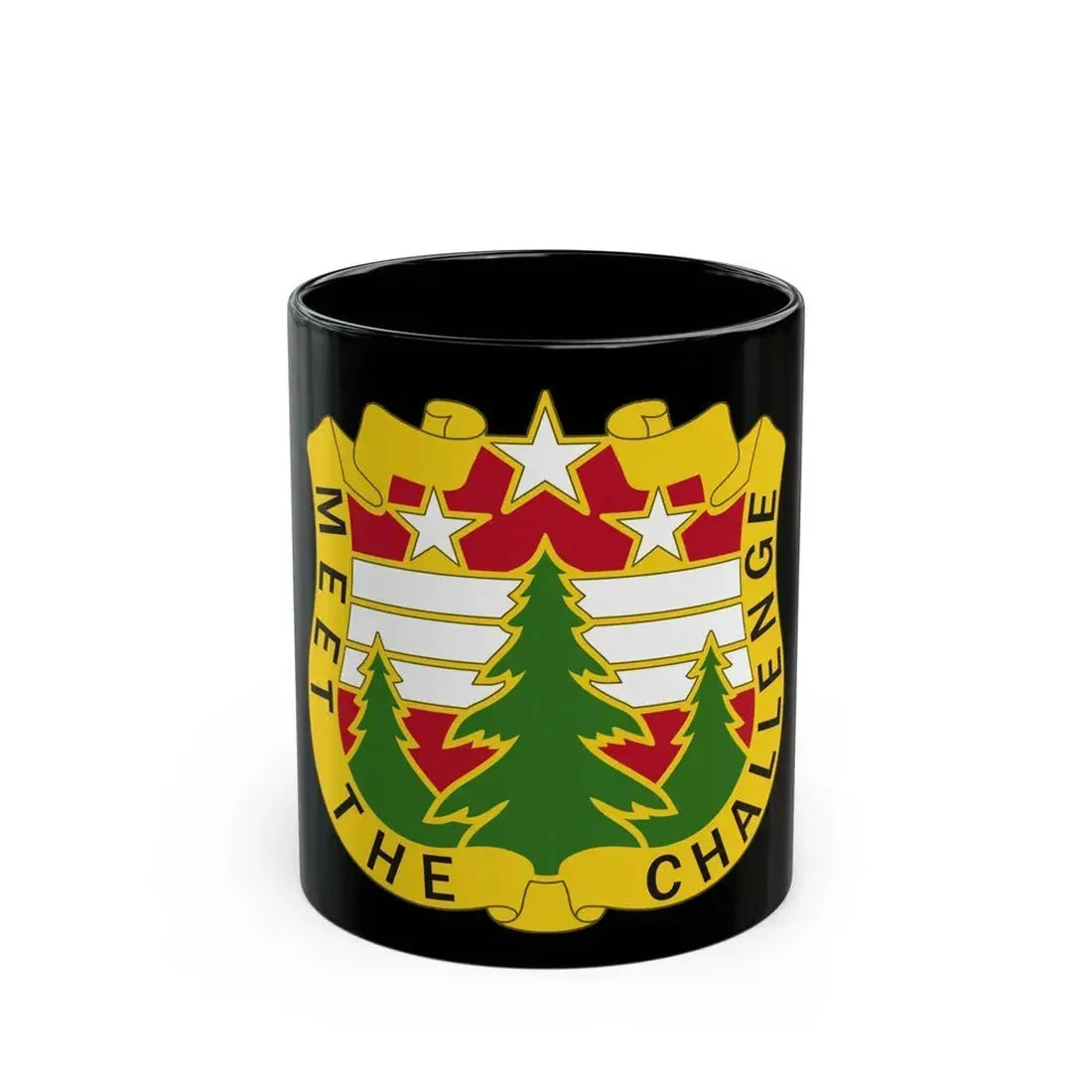 124 Regional Support Command 2 (U.S. Army) Black Coffee Mug 11oz - Go Mug Yourself