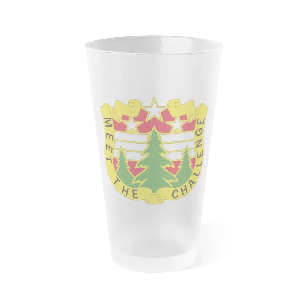 124 Regional Support Command 2 (U.S. Army) Frosted Pint Glass 16oz Default Title - Go Mug Yourself
